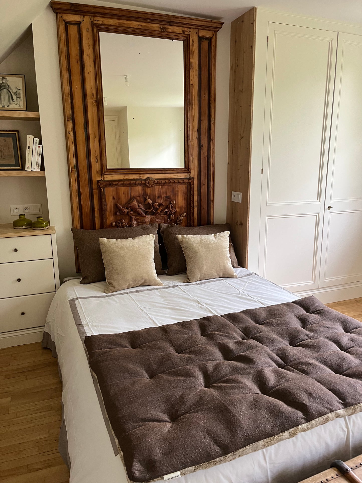 The Nursery mattress - Grit beige & brown