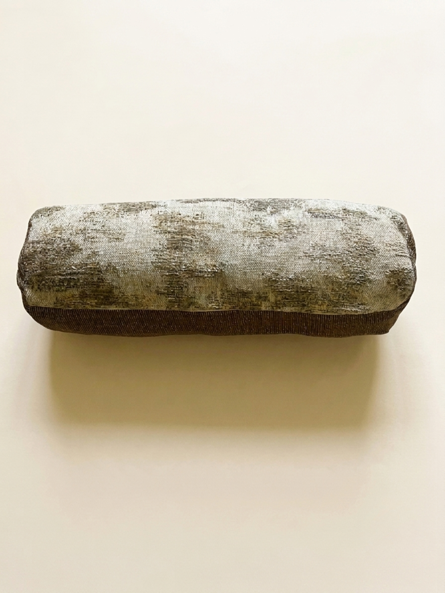 The Corridor bolster - Grit brown and beige reversible