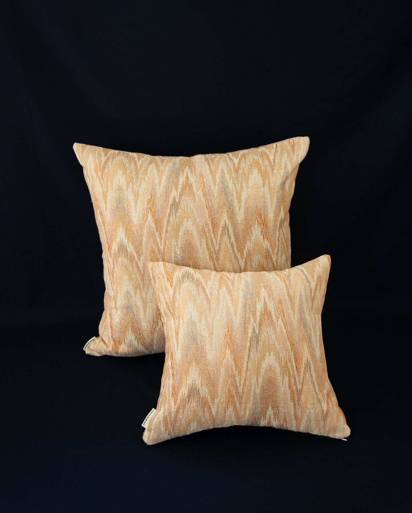 The Manor cushion - Salmon Sunset