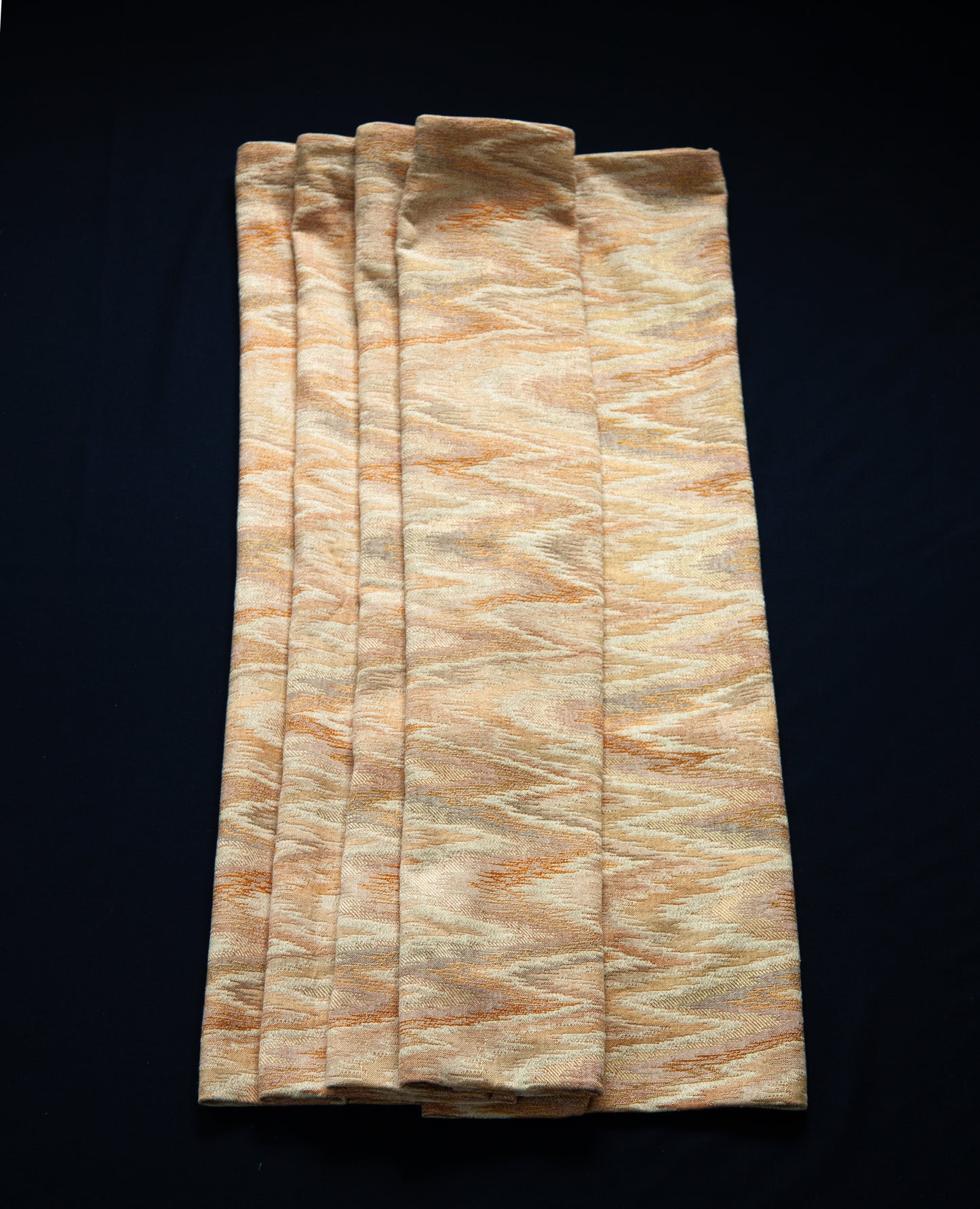 The Orangerie throw - Salmon sunset