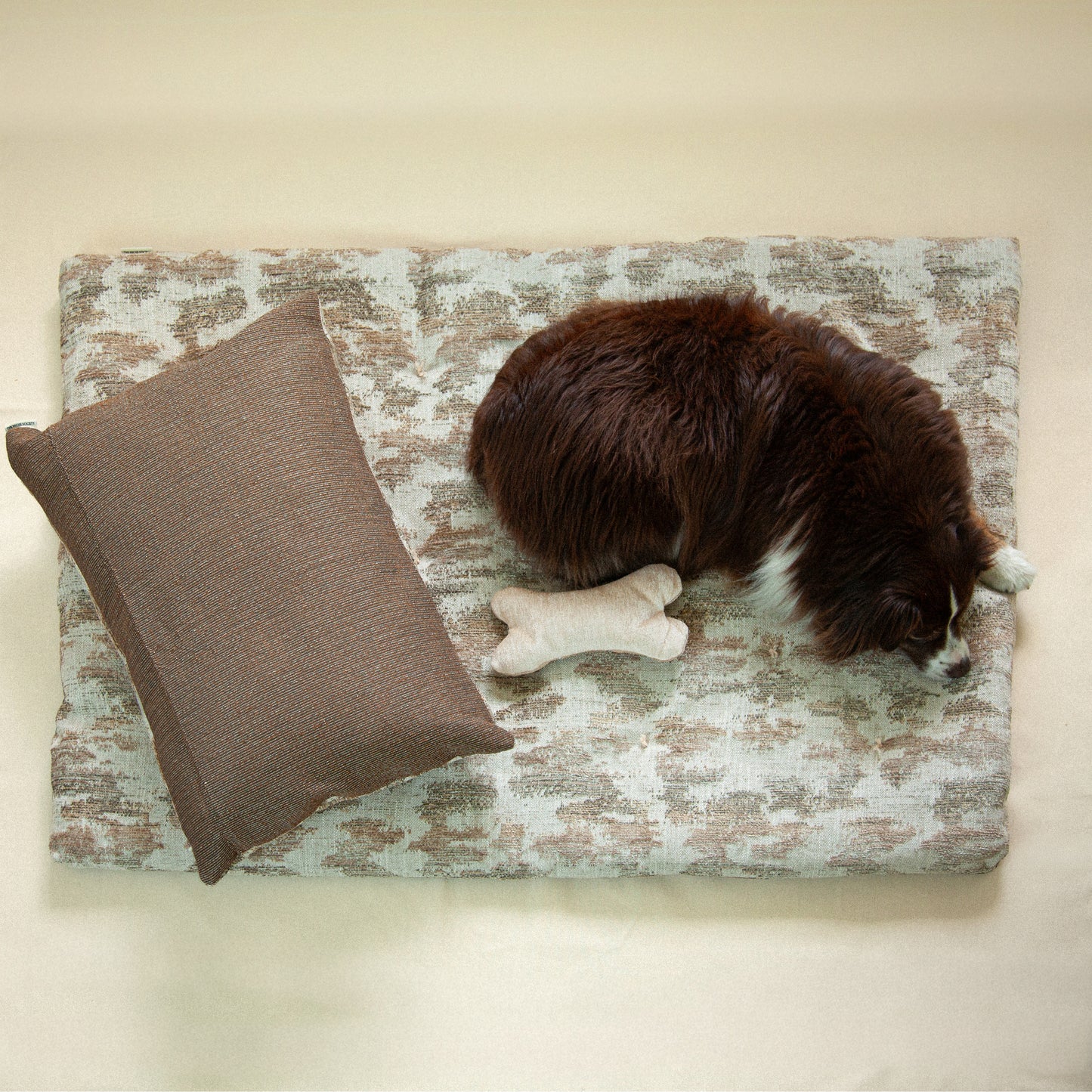 The Nursery mattress - Grit beige & brown