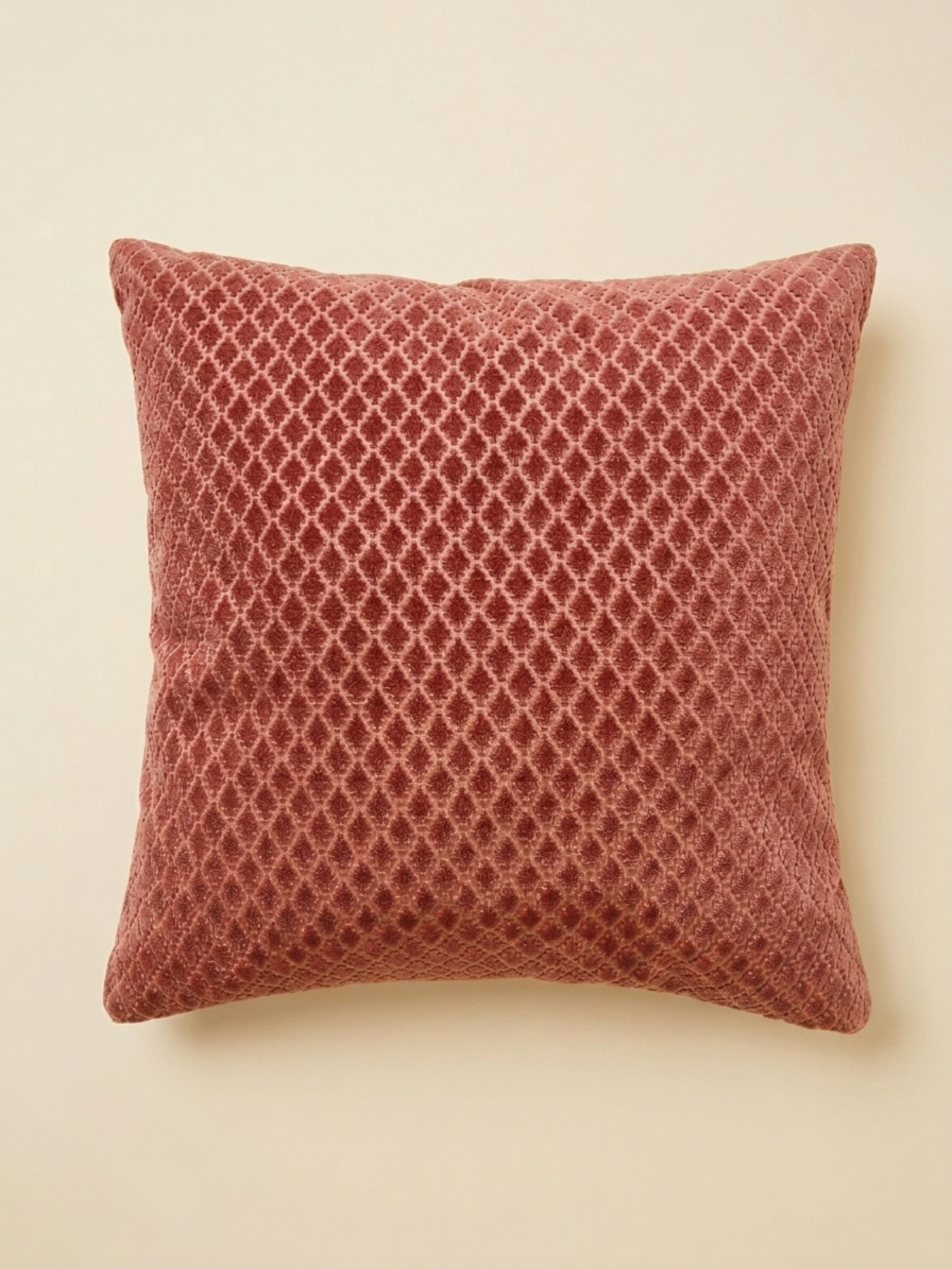 Drawing Room cushion - Raspberry & roses